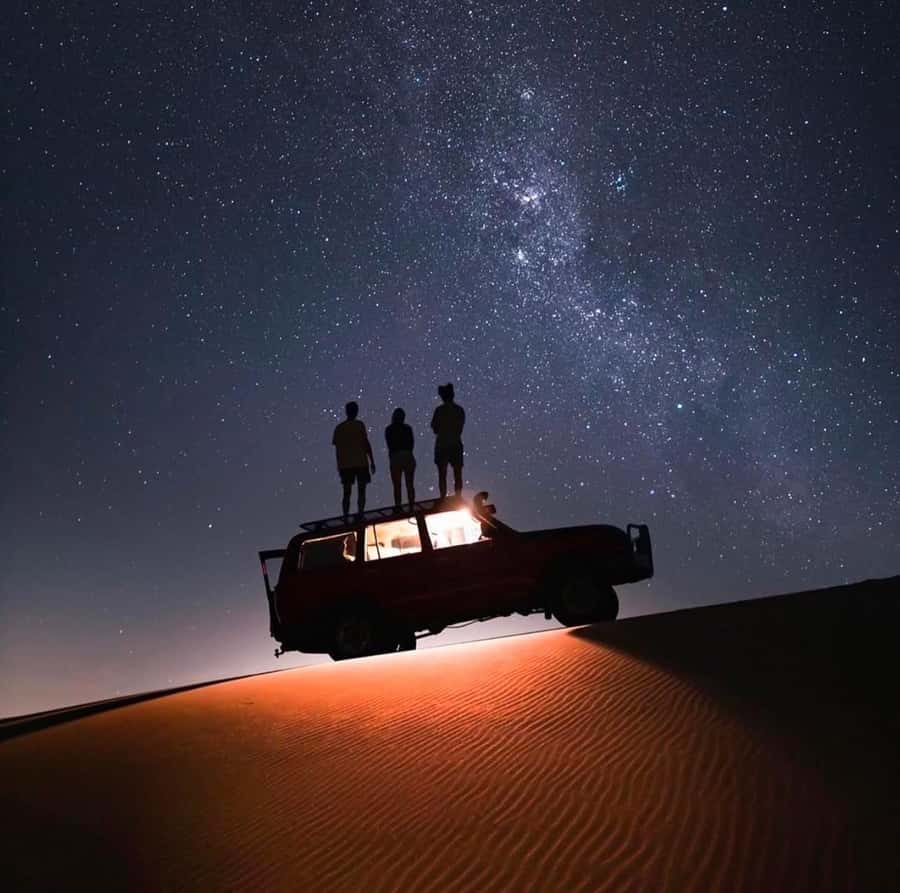 Doha Night Desert Safari Stargazing And Camel Ride - Dune bashing at RCMP+67 Ash Shaqra’