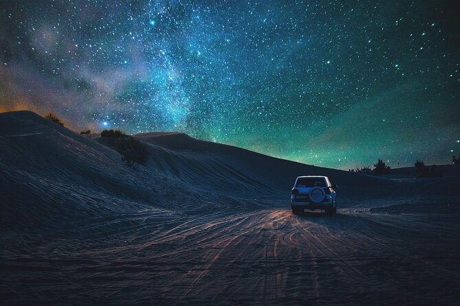 Doha Night Desert Safari Stargazing Camel Ride and Dune Bashing - From Doha to the open desert in 45 minutes