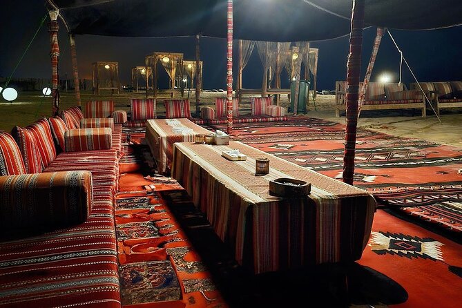 Doha Night Desert Safari Stargazing Dune Drive Camel Ride - The Inland Sea is the visual highlight