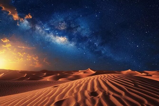 Doha Night Desert Safari, Stargazing, Photography، Relaxation - Sandboarding, camel riding, and optional pace