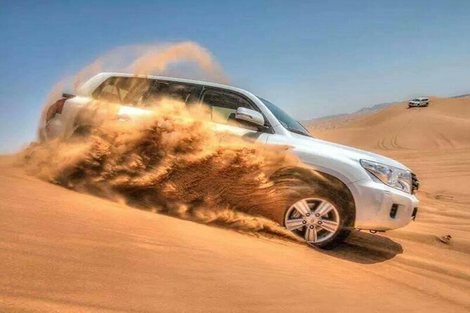 Doha : Night Desert Safari | Transit Safari | Camel ride | Dune Bashing - Dune bashing on Qatar’s soft sand
