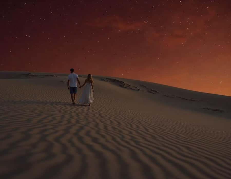 Doha : Night Desert Safari with Dune Bashing & Stargazing - A Camel Ride and Arabic Hospitality