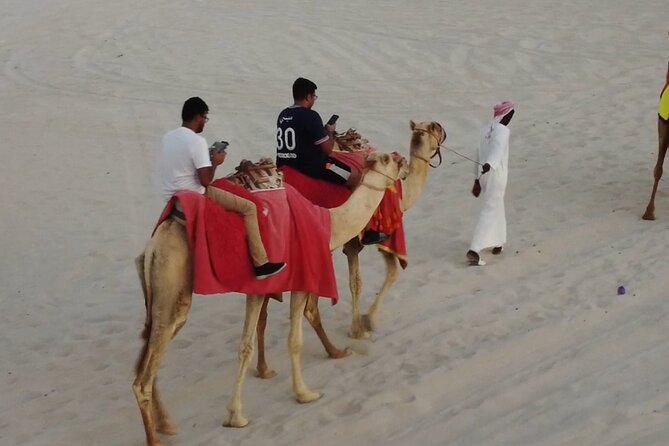 Doha-Night Desert Safari with Sand Board and Camel Ride - Guides who shape the experience