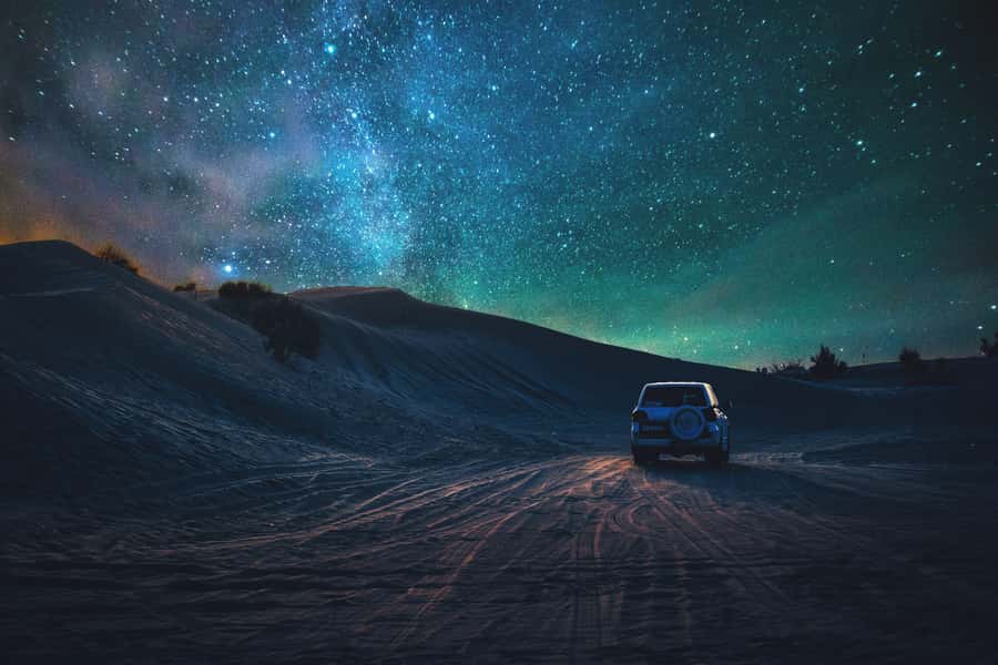 Doha: Night Desert Safari With Stargazing and Inland Sea - Tea, Water, and What You Actually Get