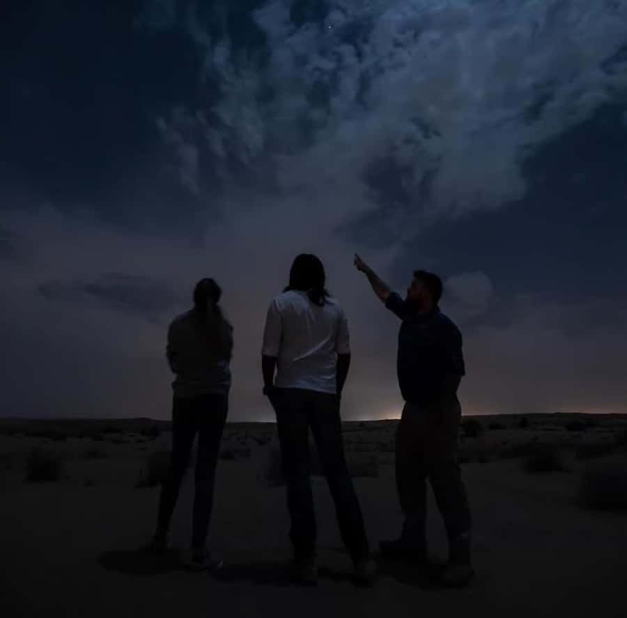 Doha: Night Safari with Dune Bashing and Camel Ride - The Inland Sea Beach adds a welcome change