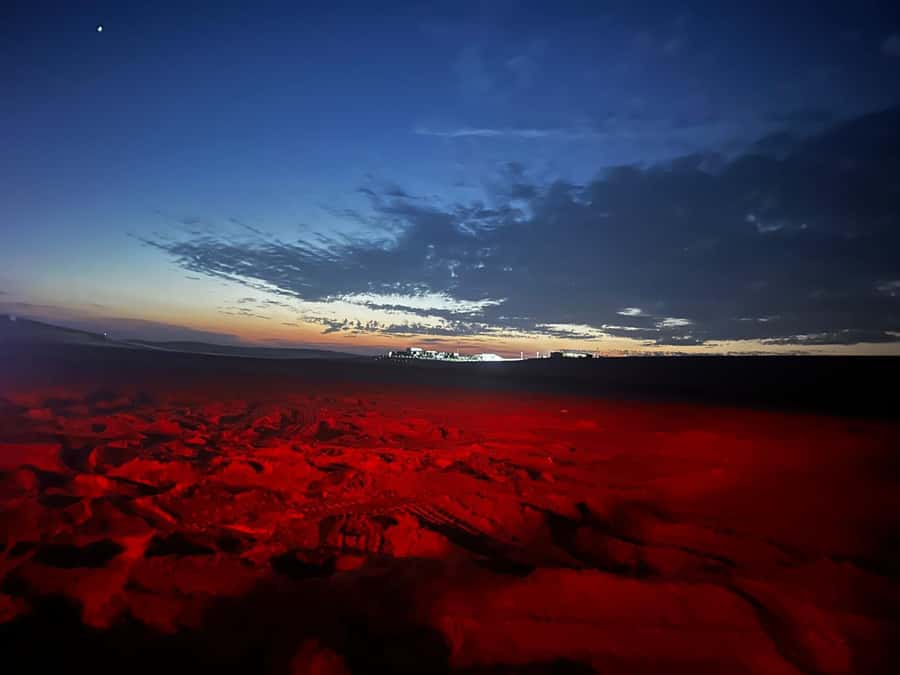 Doha: Night Safari with Dune Bashing and Camel Ride - A Bedouin-style tent and evening refreshments