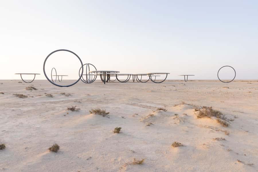 Doha: Olafur Eliasson Exhibit, Zubara Fort & Al Jumail - Al Jumail’s narrow streets and empty homes