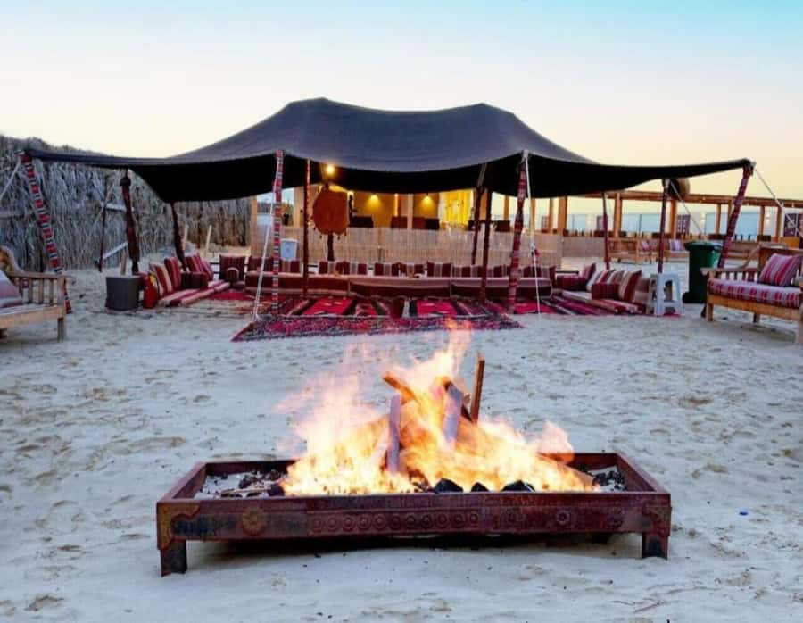 Doha: Overnight Desert Camping With BBQ Dinner & Breakfast - Khor Al-Adaid, Qatar’s Inland Sea