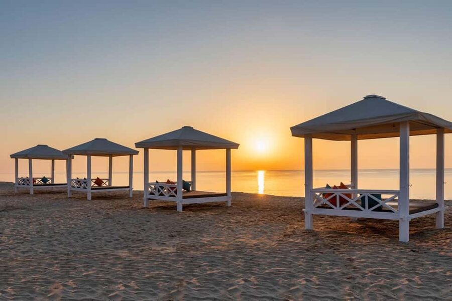 Doha: Overnight Desert Safari with Dinner and Breakfast - Dune bashing across the golden sand