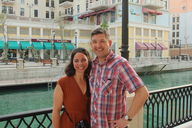 Doha: Pearl Island Food Tour – 7 Tastings, AC Vehicle - First tasting in Qanat Quartier