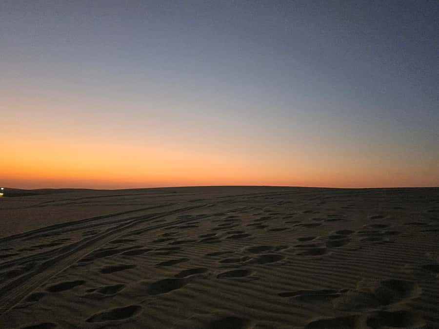 Doha Private Desert Safari, inland sea, sand boarding - Crossing to Qatar’s Inland Sea