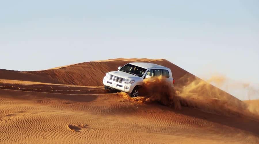 Doha : Private Desert Safari With Camel Ride & Sand Boarding - A short camel ride at Sealine