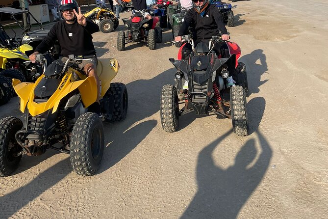 Doha Qatar ATV Quad Bike Buggy Dune Bashing and Camel Ride - Timing, comfort, and what to bring