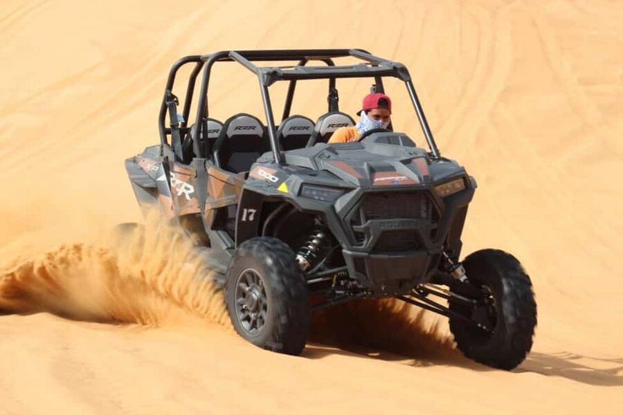Doha Qatar Buggy ride, camel ride, dune bashing, sandboard. - Sealine Beach Resort and the first dune run