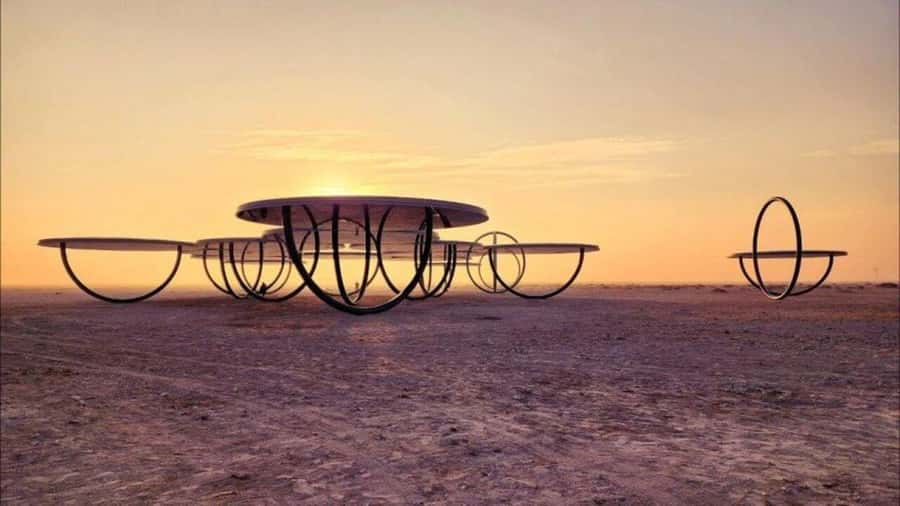 Doha-Qatar North Tour, Zubara Fort, Mangroves, purple island - Al Jumail, a village left behind