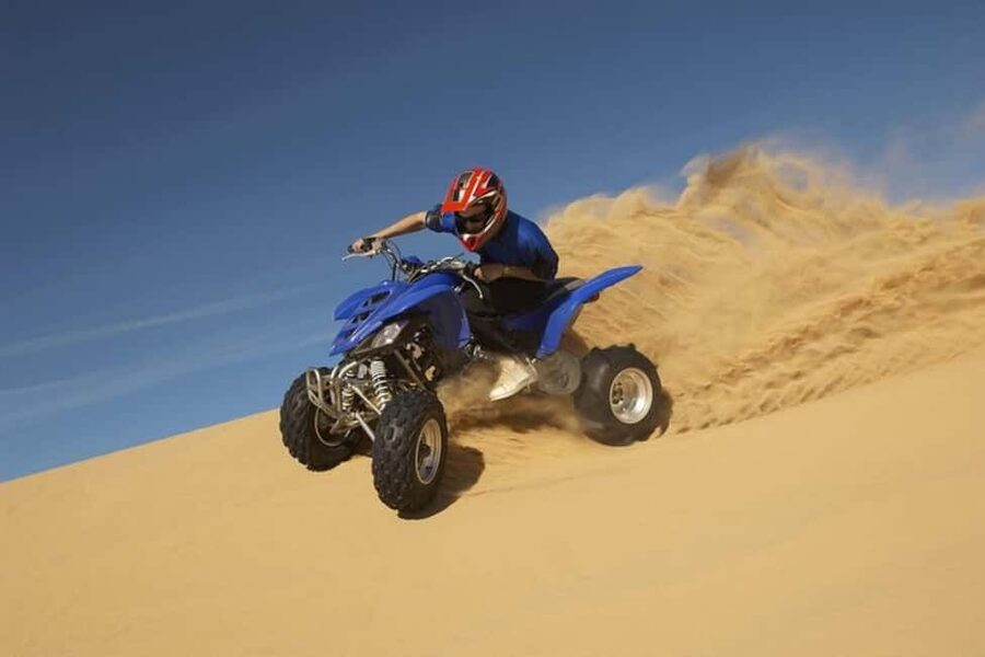Doha:Quad Bike Desert Safari Adventure with 4x4 Vehicle Ride - The quad-bike hour: fun with real responsibility