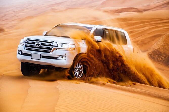 Doha Quad Bike, Dune Bashing, Camel Ride and Island Sea Tour - Sealine Beach brings the first big desert views