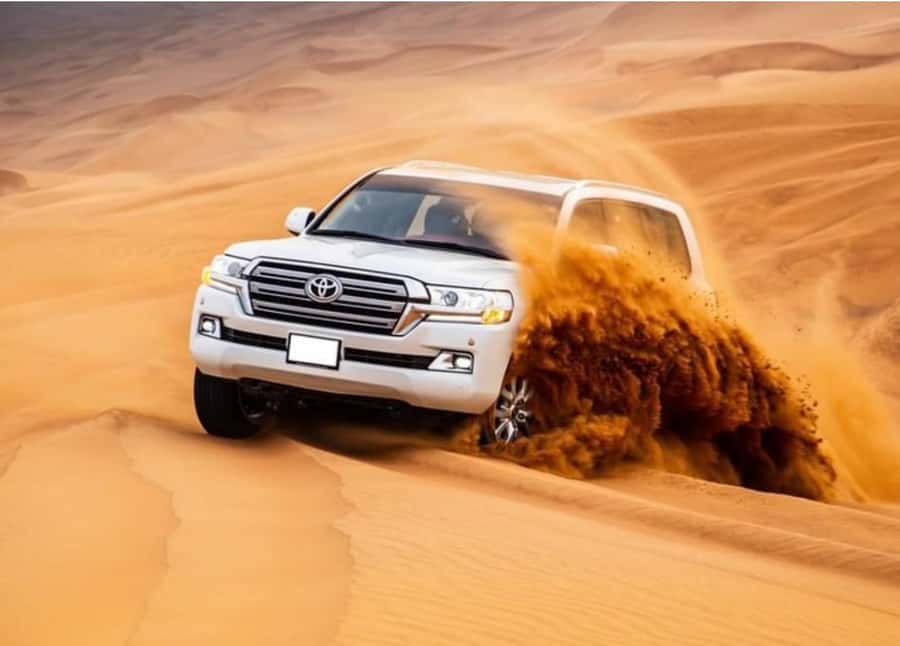 Doha: Relax Desert Safari, Camel Ride, Inland Sea, Swimming - Mesaieed brings the first desert action