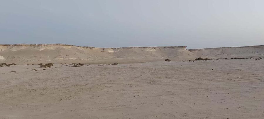 Doha; Richard Serra Installation, Mushroom rock and Zekreet - Richard Serra’s East-West/West-East in Brouq