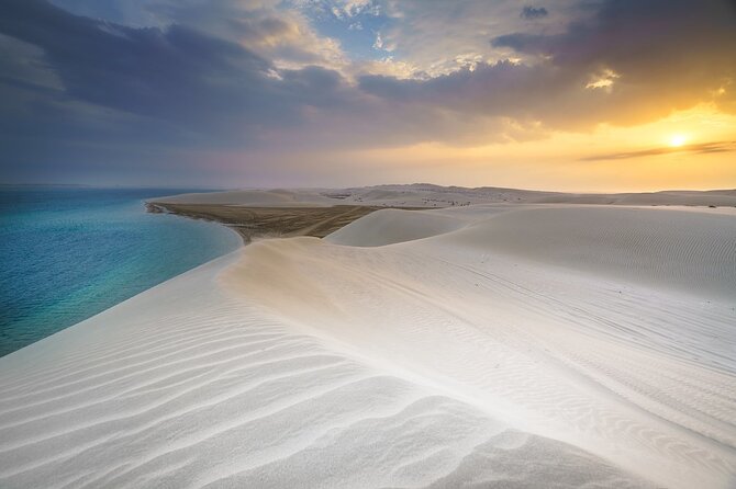 Doha Safari Adventures, Dune Bashing, Sand Buggy, Camel Ride Tour - The 35-minute ride from Doha to the dunes