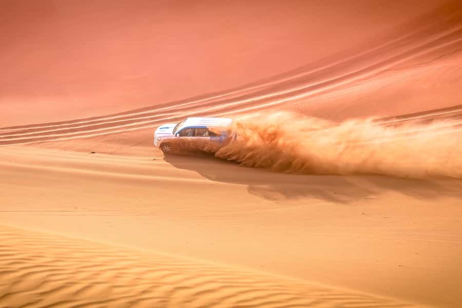 Doha: Safari, ATV, Camels, Sandboarding and Inland Sea Tour - A half-day escape from Doha