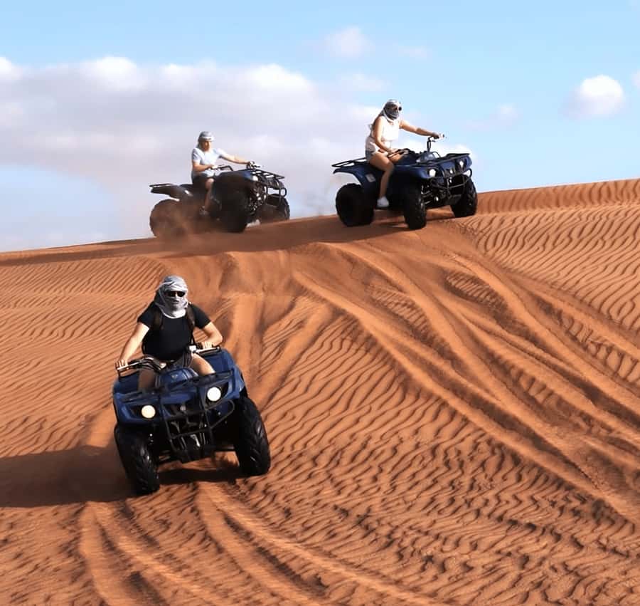 Doha Safari: ATV Ride, Dune Bashing, & Sandboarding Fun - Khor al Udiad and the Saudi border