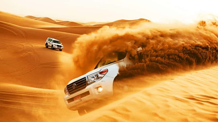 Doha: Safari, Camel Ride, Sandboarding and Inland Sea Tour - Sandboarding on the dunes