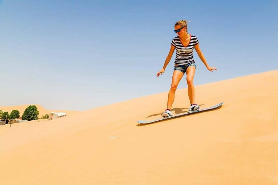 Doha Safari with Camel Ride, Inland Sea & Hotel Transfer - A short camel stop with a traditional touch