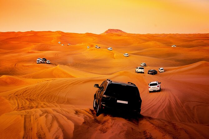 Doha Sharing Desert Safari with Dune Bashing and Sand Boarding - Khor Al Udaid, where sand meets the sea