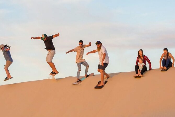 Doha Sharing Desert Safari with Dune Bashing and Sand Boarding - Sunset, photography, and the pace of the day