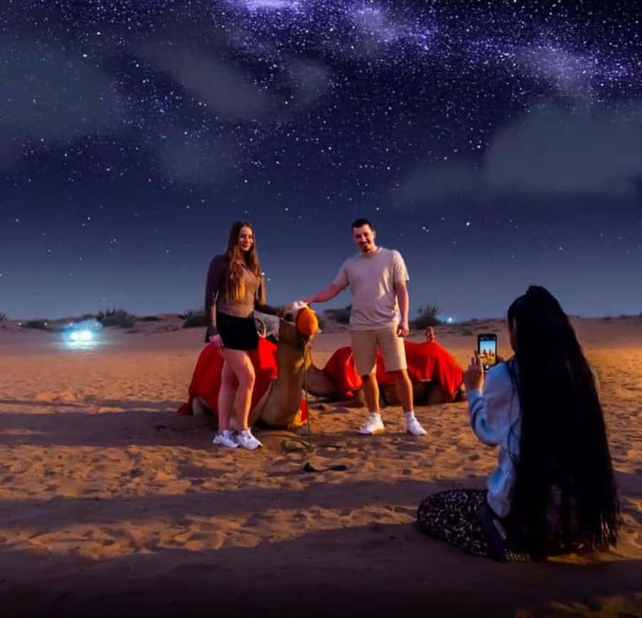 Doha: Stargazing Desert Safari w/ Dune Bashing & Camel Ride - Ash Shaqra’ brings the camel ride and sand