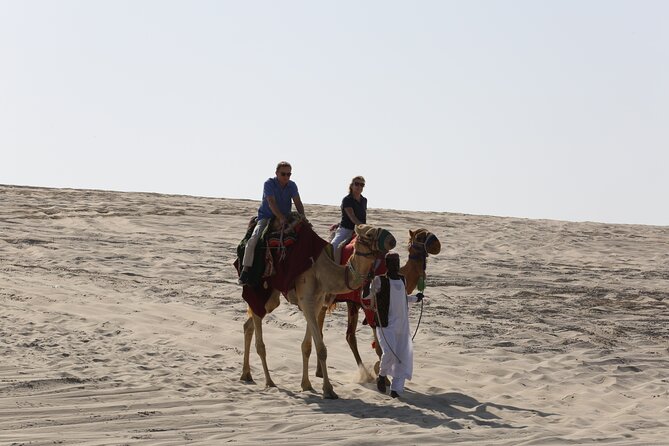 Doha; Sunrise Desert Tour and camel safari 4hrs - Reaching the Inland Sea