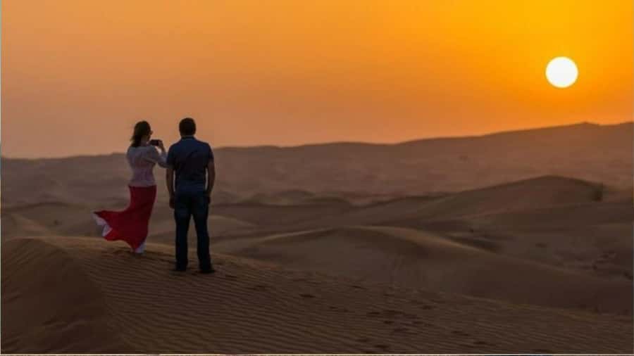 Doha :Sunrise/ Sunset Desert Safari CamelRide & Sandboarding - What the $29 price really gives you