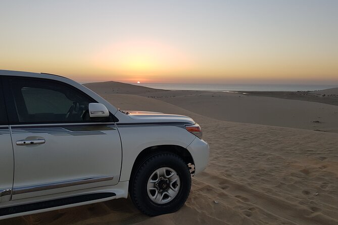 Doha: Sunrise /Sunset Desert Safari with Sand Boarding,Camel ride - What the $49 price really covers