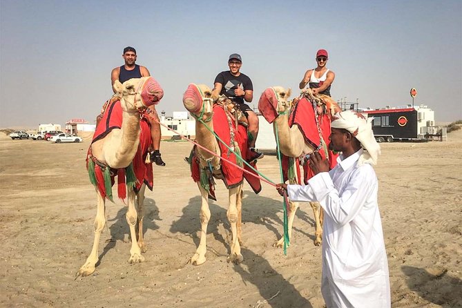Doha: Sunset Desert Safari, Camels, Sandboarding & Inland Sea - What the $65.70 price really covers