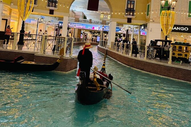 Doha Tour with Gondola Ride at Villaggio Mall - The Corniche: skyline views in a short window