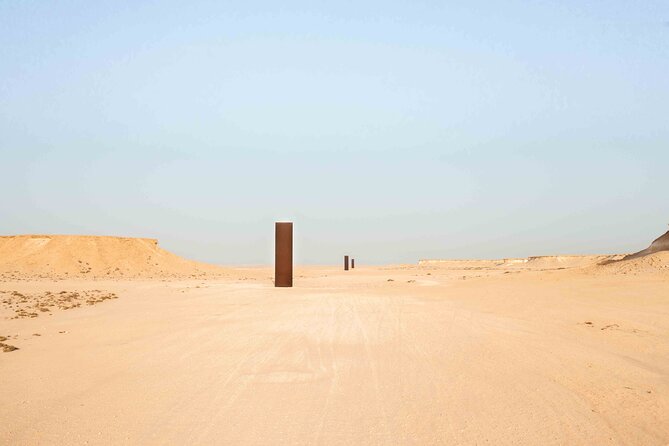 Doha West Qatar Richard Serra Sculpture, Mushroom Rock Tour - Timing, comfort, and what to bring