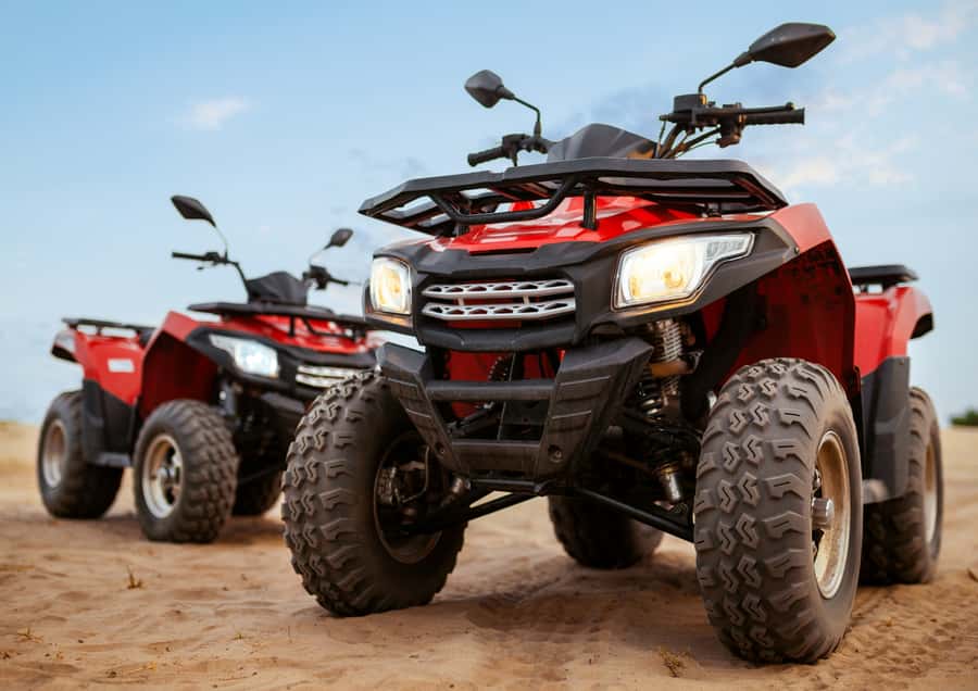 Dune Bashing, Sandboarding, Camel Ride & Optional ATV Ride - Dune bashing with a trained 4x4 driver