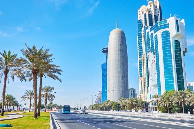 Explore Doha: City Tour & Dhow Boat Cruise Adventure - The Pearl offers polished waterfront scenery