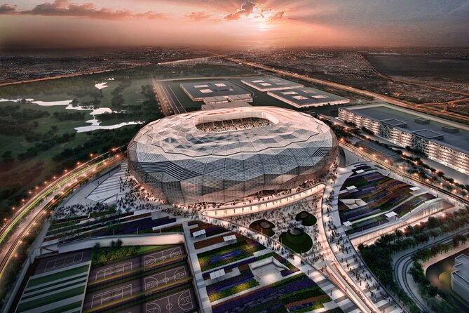 FIFA 2022 World Cup Stadiums in Qatar - Private Trip from Doha with Hotel Pickup - Khalifa International Stadium and the older national venue