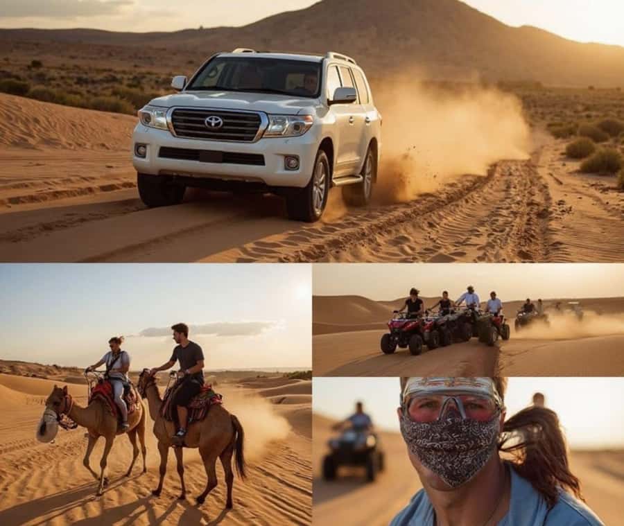 From Doha: Inland Sea Desert Safari with All Activities - Sandboarding Down the Slopes