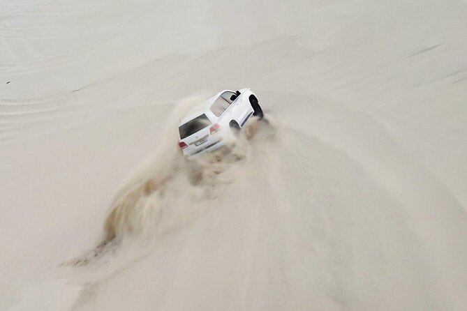 Full Day Desert Safari Doha/dinner included - Photo stops beside dunes and sea