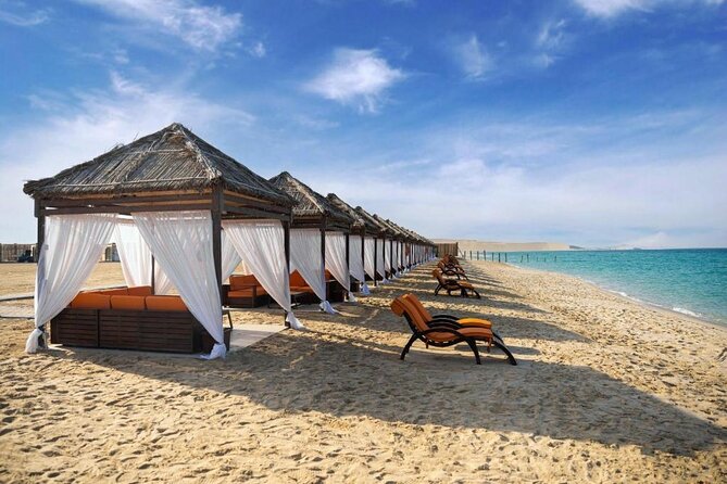 Full-Day Desert Safari with Buffet Dinner || Inland Sea Visit - The guide and private format