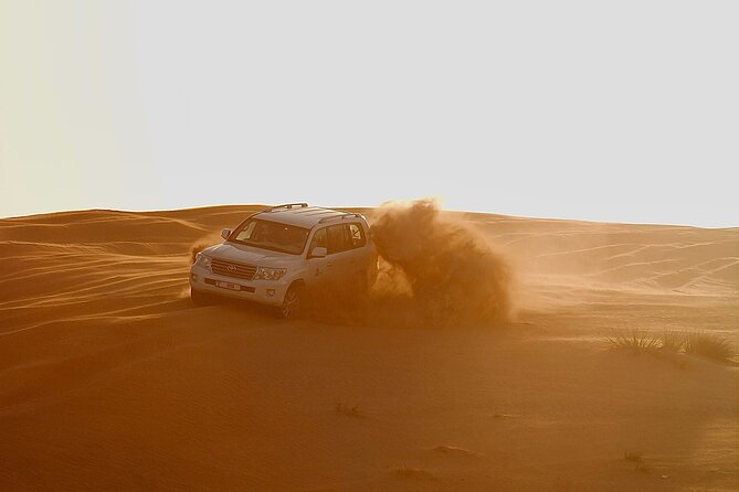 Full-Day Desert Safari with Buffet Dinner || Inland Sea Visit - Sealine Beach and the first taste of the dunes