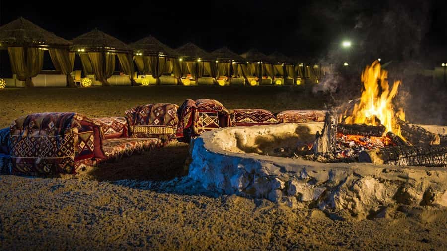 Full day desert safari with lunch or Dinner - A short camel ride at Sealine Beach Resort