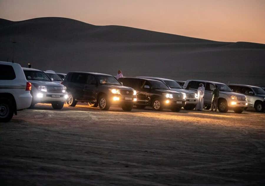 Full day desert safari with lunch or Dinner - Khor Al Adaid, where dunes meet the inland sea