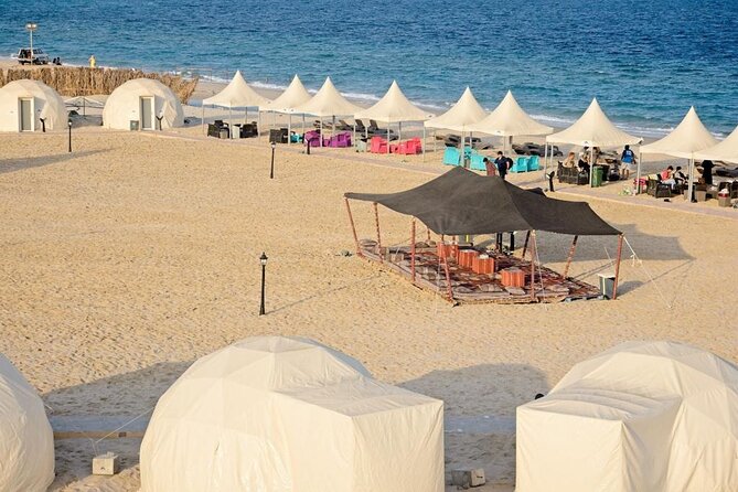 Full-Day DesertSafari with Camel Ride,InlandSea & BBQ Desert Camp - From Doha to Qatar’s southern desert
