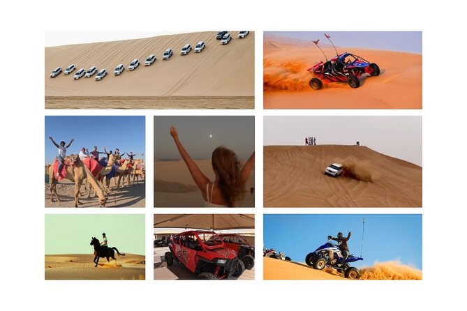 Half Day Safari Tour With Camel Ride and Sand Boarding in Doha - Safety rules are part of the booking decision