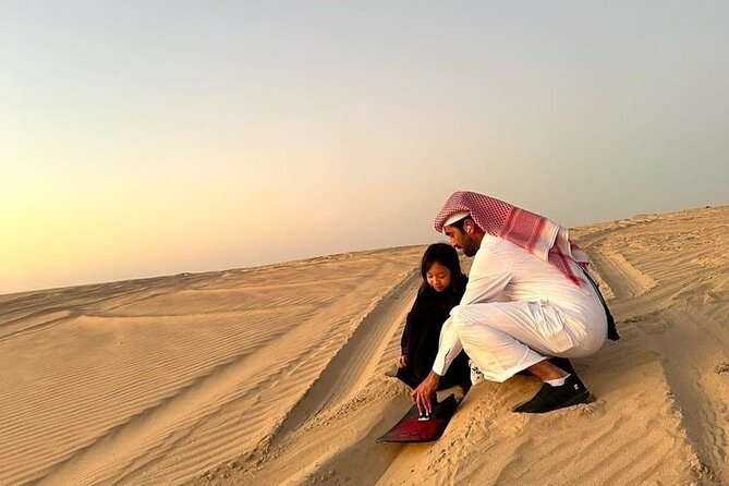 Kids Friendly Desert Tour In Qatar - The ride south from Doha