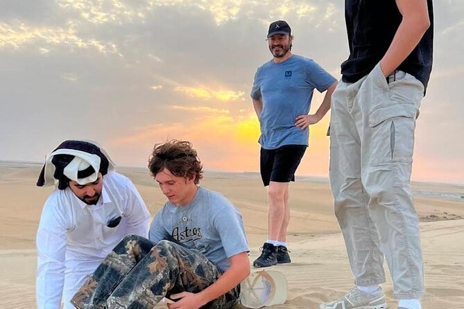 Kids Friendly Desert Tour In Qatar - Sealine Beach and the meeting of sand and sea